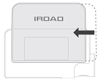 Adjust security-cover and front camera of X10-PRO/X10/X11/X30 or FX/QX Series and push it until it clicks into place.